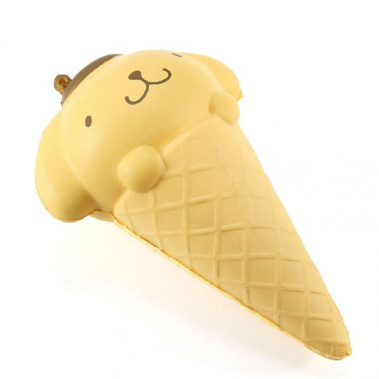 Squishy Ice Cream Cone Cartoon Frog Pudding Puppy Cute Collection Gift Decor Soft Toy