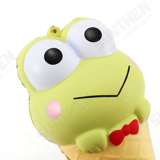 Squishy Ice Cream Cone Cartoon Frog Pudding Puppy Cute Collection Gift Decor Soft Toy