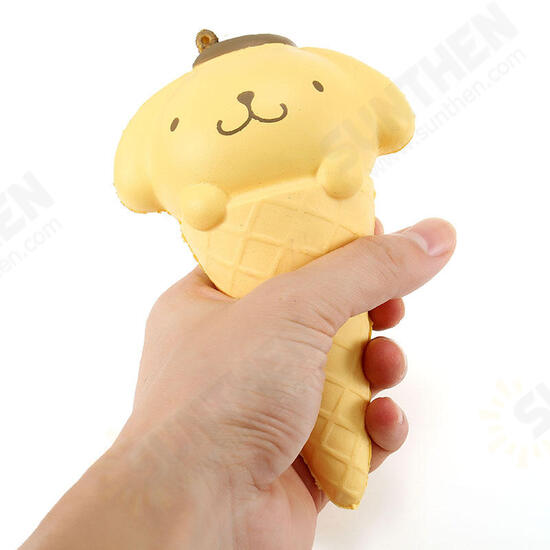 Squishy Ice Cream Cone Cartoon Frog Pudding Puppy Cute Collection Gift Decor Soft Toy