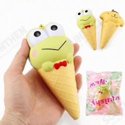 Squishy Ice Cream Cone Cartoon Frog Pudding Puppy Cute Collection Gift Decor Soft Toy Squishy Ice Cream Cone Cartoon Frog Pudding Puppy Cute Collection Gift Decor Soft Toy