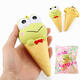 Squishy Ice Cream Cone Cartoon Frog Pudding Puppy Cute Collection Gift Decor Soft Toy