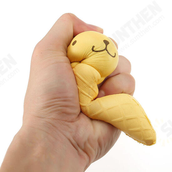 Squishy Ice Cream Cone Cartoon Frog Pudding Puppy Cute Collection Gift Decor Soft Toy Squishy Ice Cream Cone Cartoon Frog Pudding Puppy Cute Collection Gift Decor Soft Toy