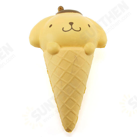 Squishy Ice Cream Cone Cartoon Frog Pudding Puppy Cute Collection Gift Decor Soft Toy