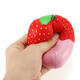 Squishy Strawberry With Jam Jumbo 10cm Soft Slow Rising With Packaging Collection Gift Decor