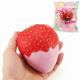 Squishy Strawberry With Jam Jumbo 10cm Soft Slow Rising With Packaging Collection Gift Decor