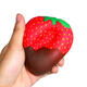 Squishy Strawberry With Jam Jumbo 10cm Soft Slow Rising With Packaging Collection Gift Decor