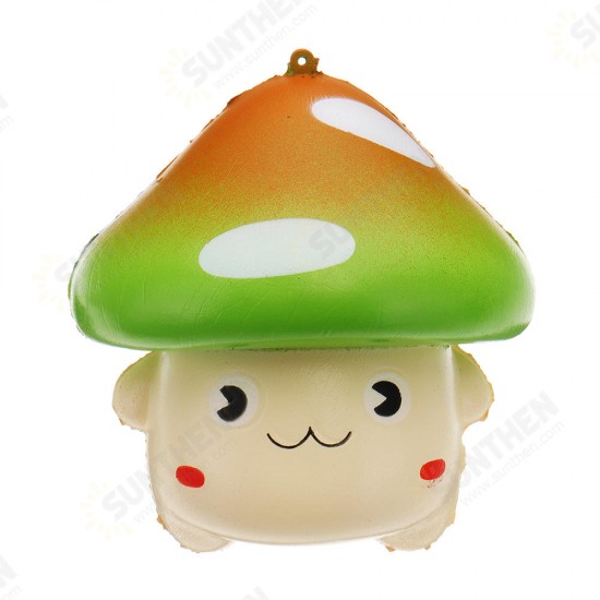 Wave Point Large Mushroom Squishy 11*11CM Slow Rising With Packaging Collection Gift Soft Toy