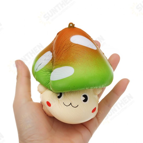 Wave Point Large Mushroom Squishy 11*11CM Slow Rising With Packaging Collection Gift Soft Toy