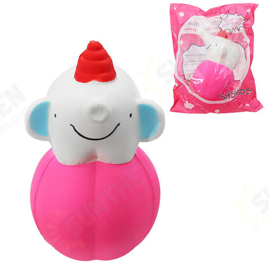 Squishy Elephant Soft Toy 14cm Slow Rising With Packaging Collection Gift Soft Toy