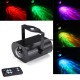 10W RGB Remote LED Water Wave Stage Lighting Disco Party Projector AC100-240V
