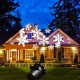 12 Patterns 4W Outdoor LED Projector Stage Light Waterproof Lawn Garden Landscape Christmas Decor