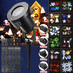 12Pattern Waterproof LED Moving Projector Stage Light Christmas Halloween Lamp 12Pattern Waterproof LED Moving Projector Stage Light Christmas Halloween Lamp