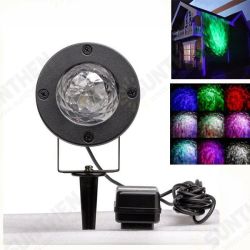 12W Remote Control Water Wave Effect Outdoor Projector Light with 7Colors Decor for Christmas Party 12W Remote Control Water Wave Effect Outdoor Projector Light with 7Colors Decor for Christmas Party