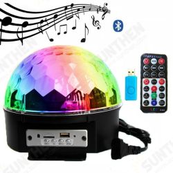 12W bluetooth Voice Control LED Magic Ball Stage Lamp Colorful MP3 Disco with Remote Controller 12W bluetooth Voice Control LED Magic Ball Stage Lamp Colorful MP3 Disco with Remote Controller