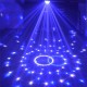 12W bluetooth Voice Control LED Magic Ball Stage Lamp Colorful MP3 Disco with Remote Controller