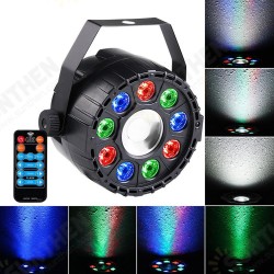 15W RGBW 10 LED Sound-activated Remote Control DMX Stage Strobe Light for Christmas Disco AC90-240V 15W RGBW 10 LED Sound-activated Remote Control DMX Stage Strobe Light for Christmas Disco AC90-240V