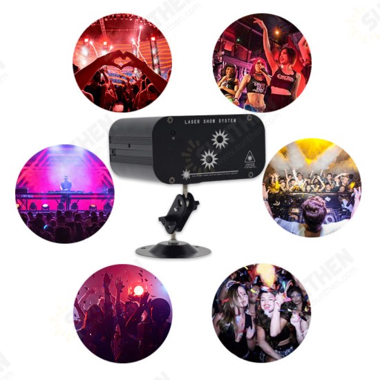 30W 48 Pattern RGB LED Stage Light LED Beam Lamp DJ Club Disco Dance Party AC100-240V