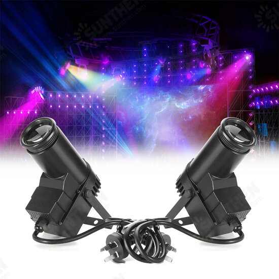 30W RGBW LED DMX512 Stage Light Pinspot Beam Spotlight 6CH For DJ DISCO Party KTV