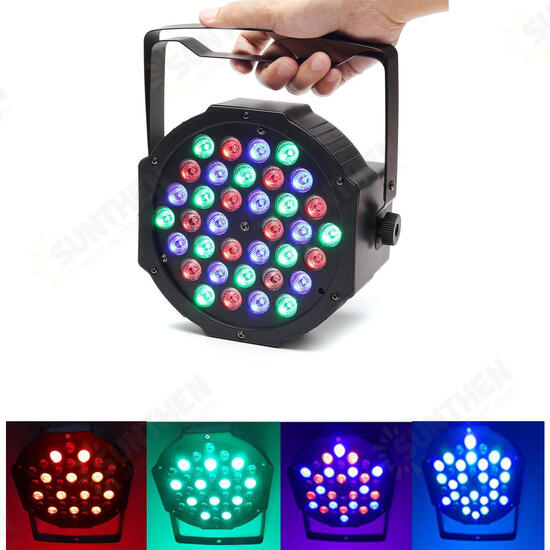 36W RGB LED Stage Light PAR DMX-512 Light Projector Party DJ Light