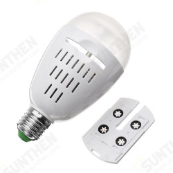 3W E27 RGBW 10 Patterns Projector LED Stage Light Bulb for Christmas Party Bar AC110-240V