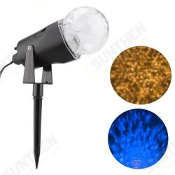 3W Rotating Crystal Ball LED Christmas Projection Stage Light Waterproof Outdoor Landscape Spotlight 3W Rotating Crystal Ball LED Christmas Projection Stage Light Waterproof Outdoor Landscape Spotlight