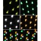 4 LED Projection Stage Light Outdoor Christmas Mini Snowflake Lamp with Remote Control for Party Festival