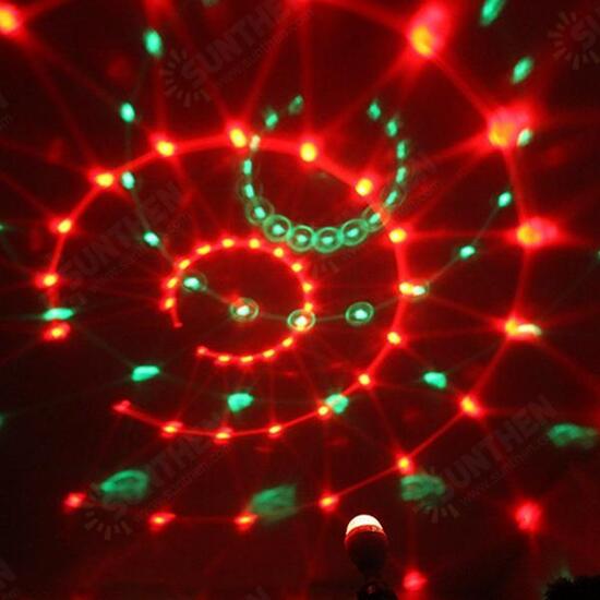 5W E27 Wireless bluetooth Speaker Magic Ball Bulb Music Playing Disco DJ Party Stage Lamp AC110V-240