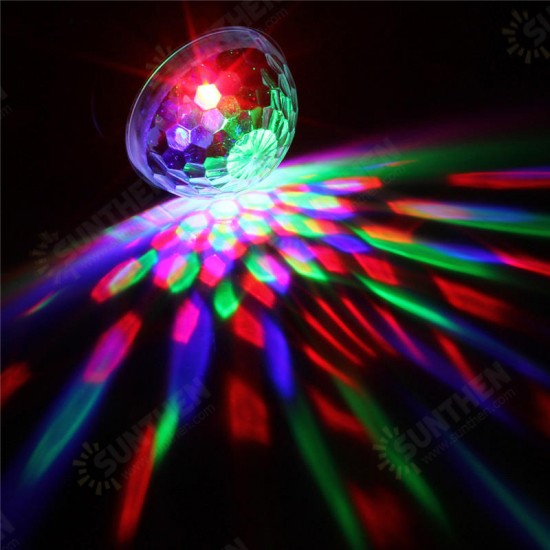 5W Mini RGB LED Party Disco Club Light Crystal Magic Ball Effect Stage Light for Christmas