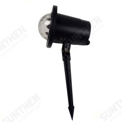 6W RGBW LED Crystal Ball Lawn Stage Light Waterproof Outdoor Garden for Chrismas AC100-240V 6W RGBW LED Crystal Ball Lawn Stage Light Waterproof Outdoor Garden for Chrismas AC100-240V