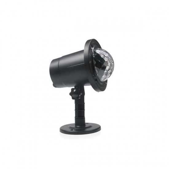 6W RGBW LED Crystal Ball Lawn Stage Light Waterproof Outdoor Garden for Chrismas AC100-240V