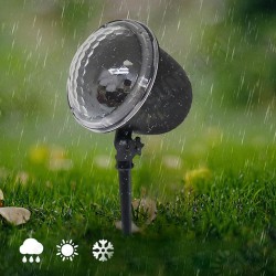 7.5W 4 LED Halloween Projection Stage Light Outdoor Remote Control Waterproof Lamp for Party Festival AC100-240V 7.5W 4 LED Halloween Projection Stage Light Outdoor Remote Control Waterproof Lamp for Party Festival AC100-240V