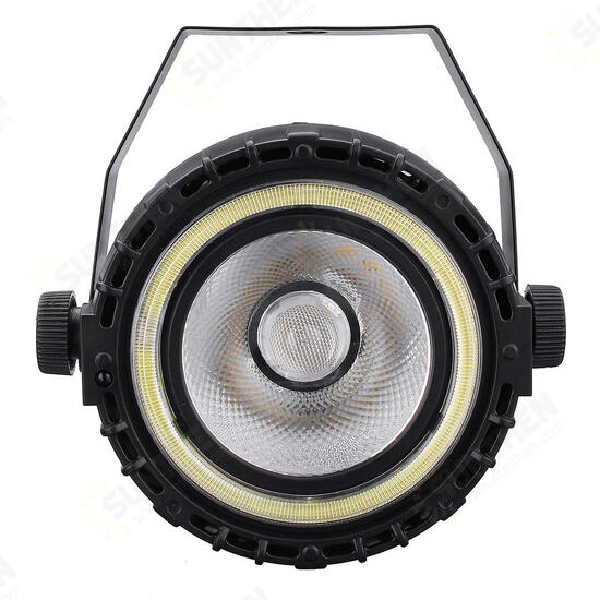 AC90-240V 15W RGB White COB LED Stage Light Remote Control Sound-activated Par Lamp for Christmas