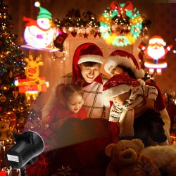 Christmas Projector Lights Thanksgiving Projector Light with 12 Ocean Wave Patterns Christmas Projector with Remote & Timing for Indoor Outdoor Xmas New Year Party Landscape Decorations Christmas Projector Lights Thanksgiving Projector Light with 12 Ocean Wave Patterns Christmas Projector with Remote & Timing for Indoor Outdoor Xmas New Year Party Landscape Decorations