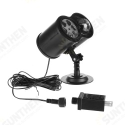 Christmas Projector Lights Waterproof Outdoor Projector 2-in-1 Ocean Waves and Moving Patterns Lawn Lamp with Remote Control for Holiday Christmas Party Outdoor Indoor Decorations Christmas Projector Lights Waterproof Outdoor Projector 2-in-1 Ocean Waves and Moving Patterns Lawn Lamp with Remote Control for Holiday Christmas Party Outdoor Indoor Decorations