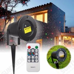 R&G LED Projector Stage Light Remote Waterproof Outdoor Landscape Garden Yard Decor R&G LED Projector Stage Light Remote Waterproof Outdoor Landscape Garden Yard Decor