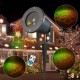 R&G Remote Christmas 8 Pattern Waterproof Projector Stage Light Garden Lawn Landscape Lamp
