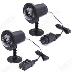 RGB 4 LED Crystal Magic Rotating Ball Effect Stage Light Party KTV Bar Disco DJ AC90-245V RGB 4 LED Crystal Magic Rotating Ball Effect Stage Light Party KTV Bar Disco DJ AC90-245V