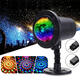 RGB 4 LED Crystal Magic Rotating Ball Effect Stage Light Party KTV Bar Disco DJ AC90-245V