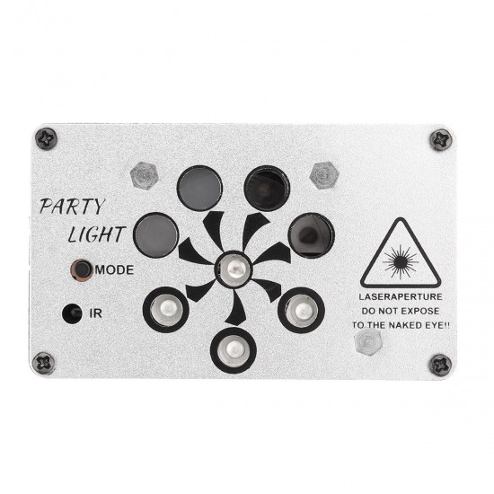 RGB LED Stage Performance Lamp USB Projector Light Music Party Disco DJ Lighting