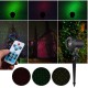 Remote Control Outdoor R&G LED Projector Christmas Garden Stage Light Waterproof AC100-240V