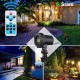 Remote Control Outdoor R&G LED Projector Christmas Garden Stage Light Waterproof AC100-240V