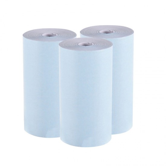 57*25 3/5 Rolls Pure Color Clear Photo Printing Paper Roll for Pocket Thermal Printer