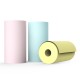 57*25 3/5 Rolls Pure Color Clear Photo Printing Paper Roll for Pocket Thermal Printer