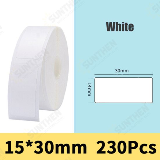 Pure Color Scratch-Resistant Thermal Printer Price Label Sticker Printing Paper