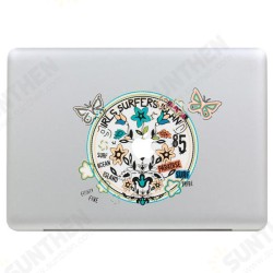 Butterfly Wreath Decal Vinyl Sticker Skin Shell Decoration Laptop Sticker Decal For Apple MacBook Butterfly Wreath Decal Vinyl Sticker Skin Shell Decoration Laptop Sticker Decal For Apple MacBook