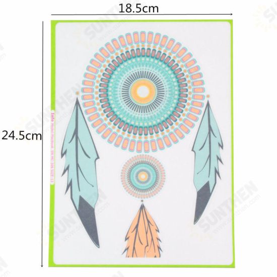 Indian's Feather Vinyl Sticker Skin Decal Cover Laptop Skin For Apple Macbook Air Pro