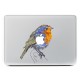 Cute Little Sparrow Decorative Laptop Decal Removable Bubble Self-adhesive Skin Sticker