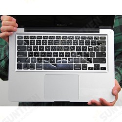 Fragmentary Steel Plate PVC Keyboard Bubble Self-adhesive Decal For Macbook Pro 13 15 Inch Fragmentary Steel Plate PVC Keyboard Bubble Self-adhesive Decal For Macbook Pro 13 15 Inch