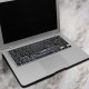 Fragmentary Steel Plate PVC Keyboard Bubble Self-adhesive Decal For Macbook Pro 13 15 Inch