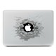 Removable 3D Effect Vinyl Decal Sticker Skin For Macbook 13 Inch